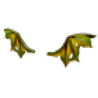 Halloween Green Zombie Bat Wings  - Ultra-Rare from Halloween 2021